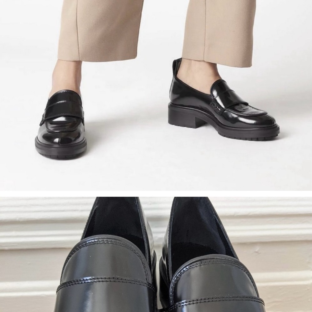 NOT FOR SALE Aeyde Black Chunky Lug Sole Loafers
Black Ruth Loafers
Size: 38